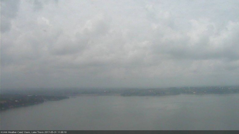 Lake Travis webcam, May 31, 2017 10:15 AM CT
