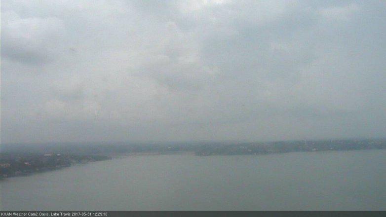 Lake Travis webcam, May 31, 2017 11:55 AM CT