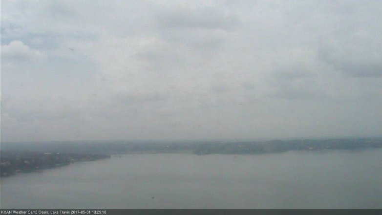 Lake Travis webcam, May 31, 2017 12:45 PM CT