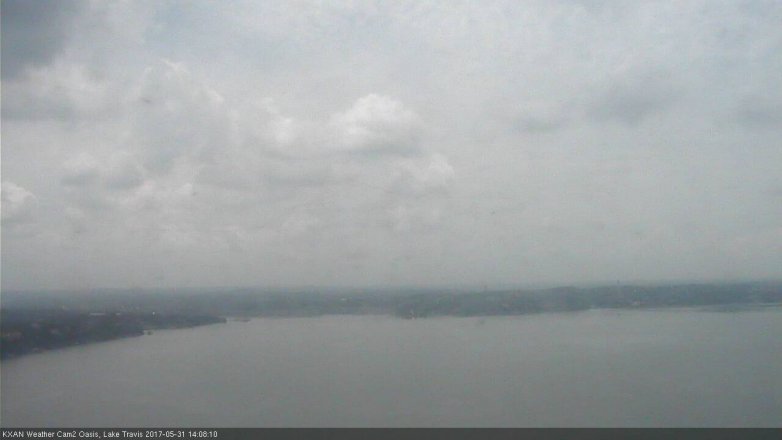 Lake Travis webcam, May 31, 2017 1:35 PM CT
