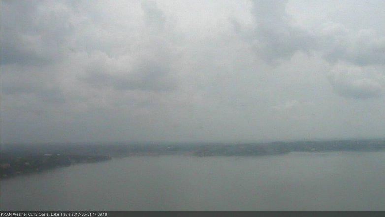 Lake Travis webcam, May 31, 2017 1:55 PM CT