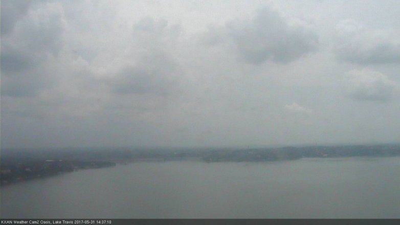 Lake Travis webcam, May 31, 2017 2:10 PM CT