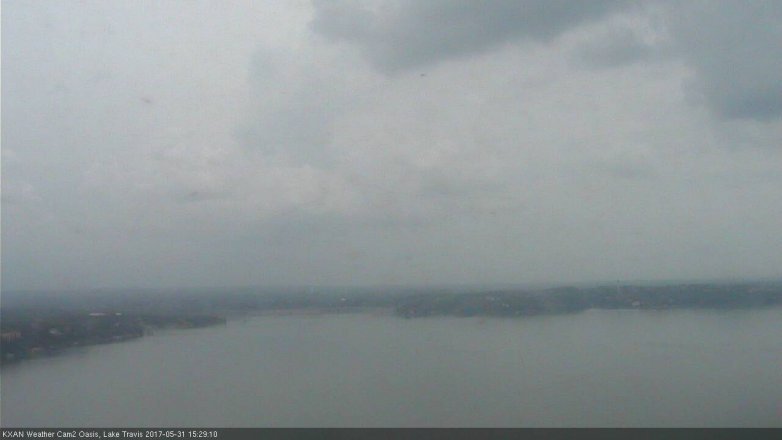 Lake Travis webcam, May 31, 2017 2:35 PM CT