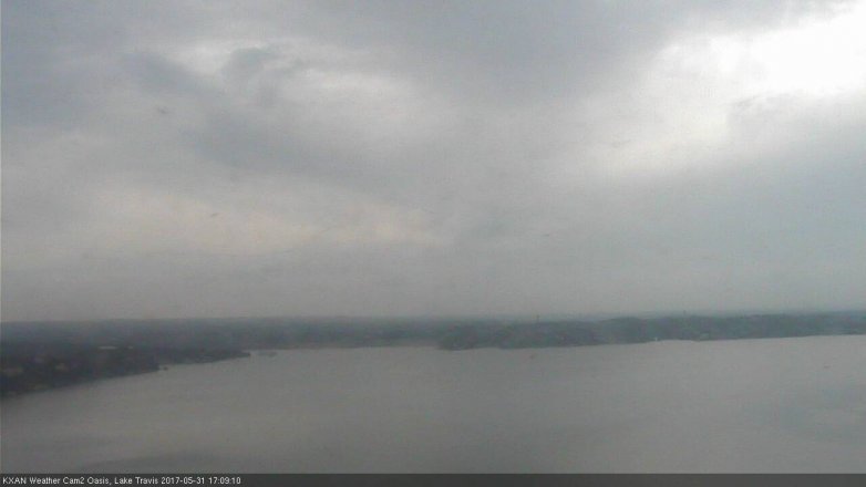 Lake Travis webcam, May 31, 2017 4:30 PM CT
