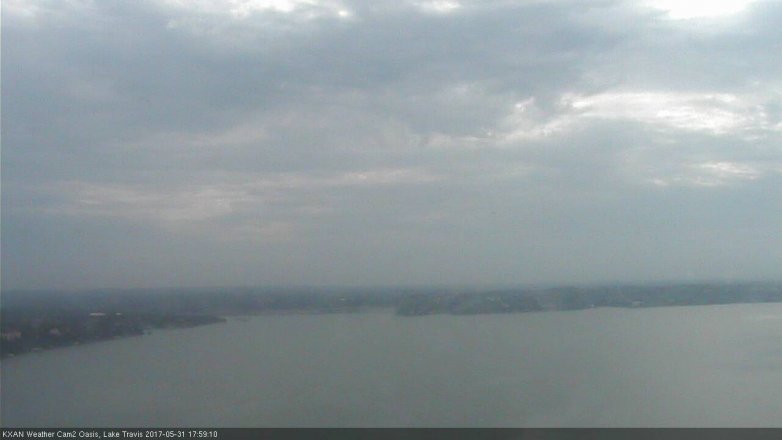 Lake Travis webcam, May 31, 2017 5:10 PM CT