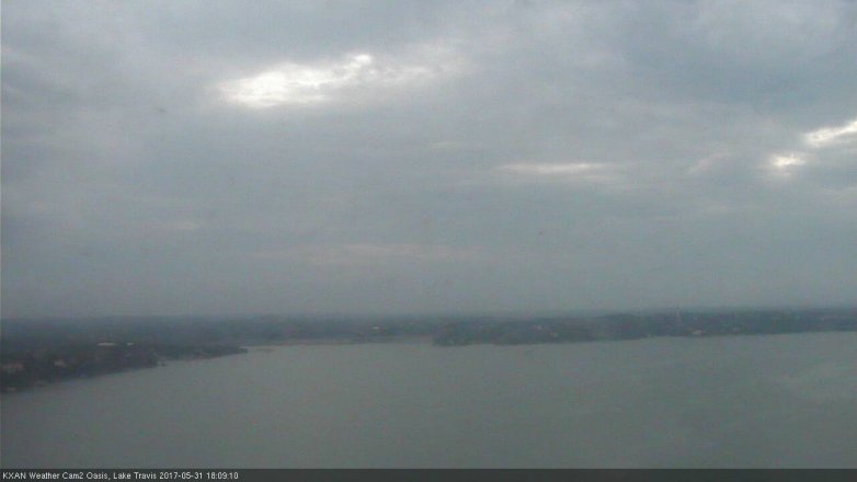 Lake Travis webcam, May 31, 2017 5:30 PM CT