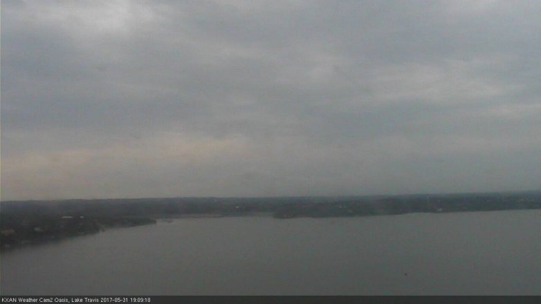 Lake Travis webcam, May 31, 2017 6:15 PM CT