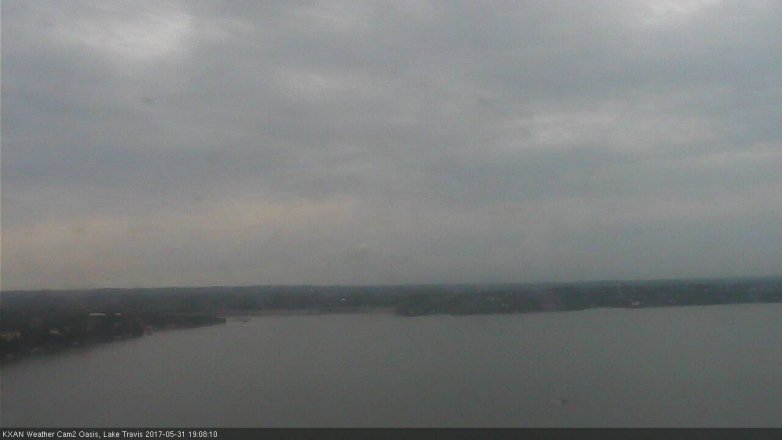 Lake Travis webcam, May 31, 2017 6:30 PM CT