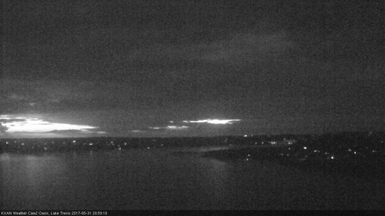 Lake Travis webcam, May 31, 2017 8:20 PM CT