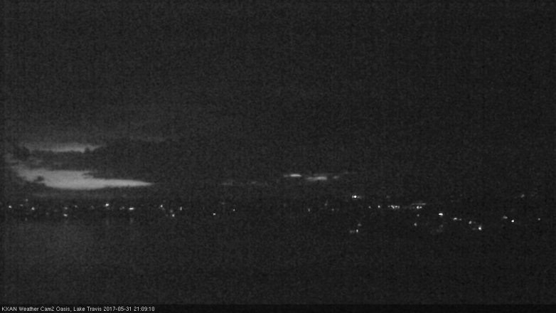 Lake Travis webcam, May 31, 2017 8:40 PM CT