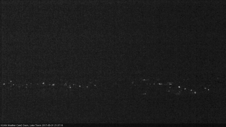 Lake Travis webcam, May 31, 2017 8:45 PM CT