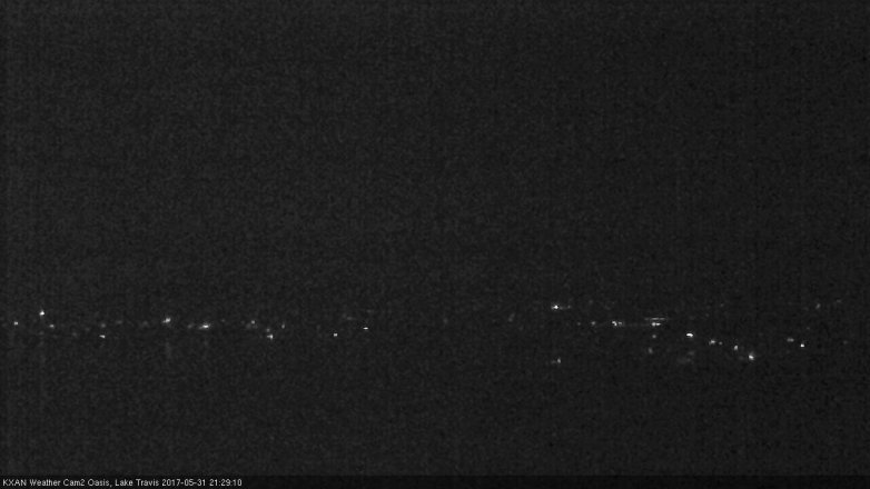 Lake Travis webcam, May 31, 2017 8:55 PM CT