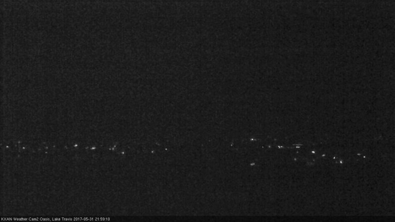 Lake Travis webcam, May 31, 2017 9:05 PM CT
