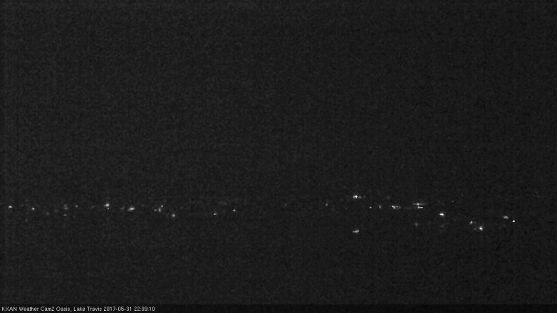 Lake Travis webcam, May 31, 2017 9:15 PM CT