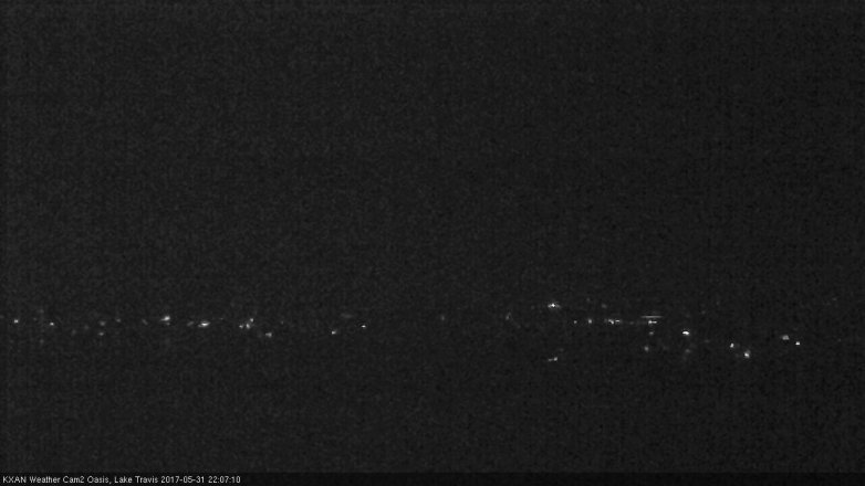 Lake Travis webcam, May 31, 2017 9:40 PM CT
