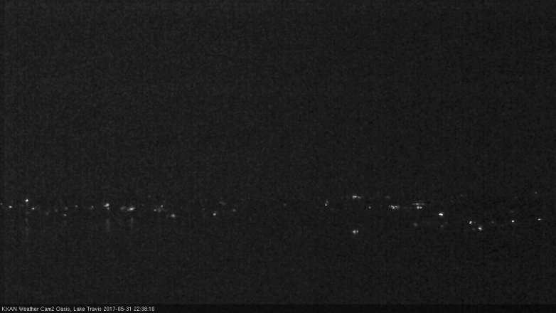 Lake Travis webcam, May 31, 2017 9:50 PM CT
