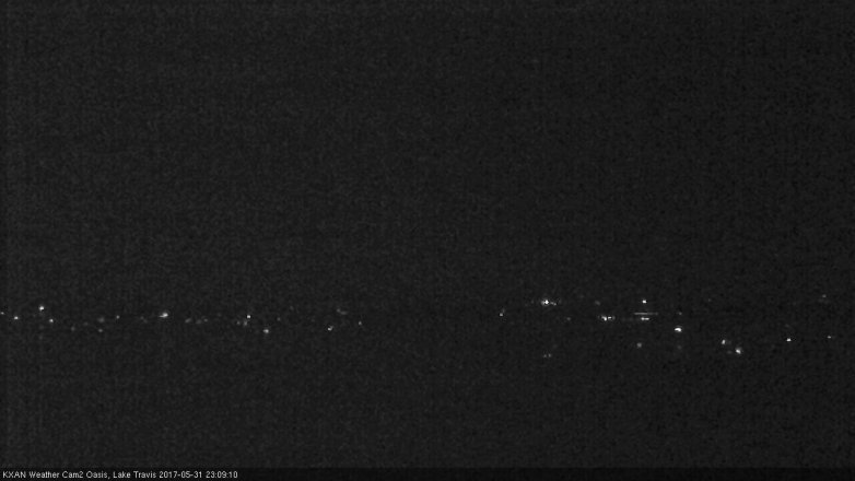 Lake Travis webcam, May 31, 2017 10:20 PM CT