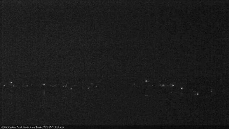 Lake Travis webcam, May 31, 2017 10:35 PM CT