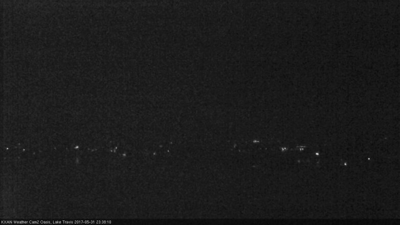 Lake Travis webcam, May 31, 2017 10:50 PM CT