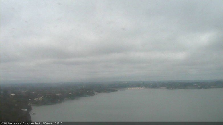 Lake Travis webcam, June 1, 2017 10:05 AM CT