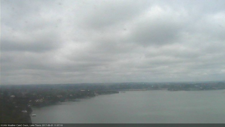 Lake Travis webcam, June 1, 2017 10:35 AM CT