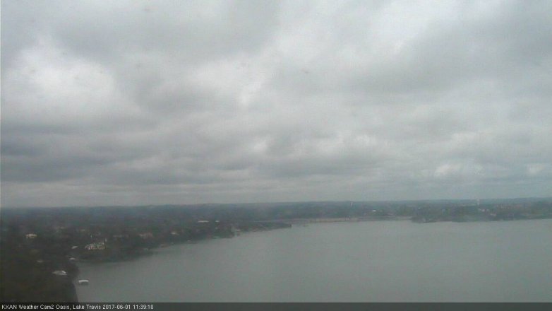 Lake Travis webcam, June 1, 2017 10:55 AM CT