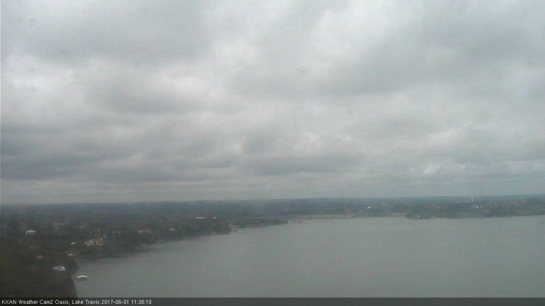 Lake Travis webcam, June 1, 2017 11:00 AM CT