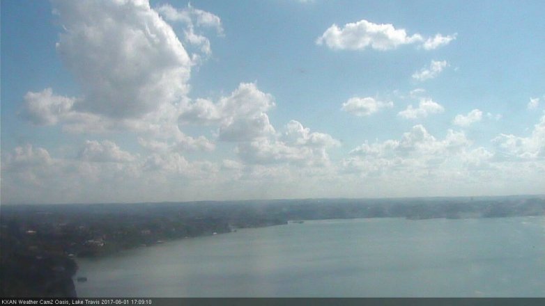 Lake Travis webcam, June 1, 2017 4:35 PM CT