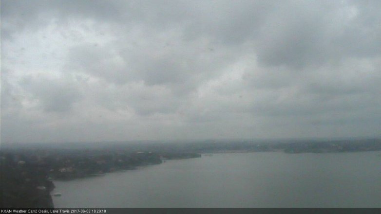 Lake Travis webcam, June 2, 2017 9:55 AM CT