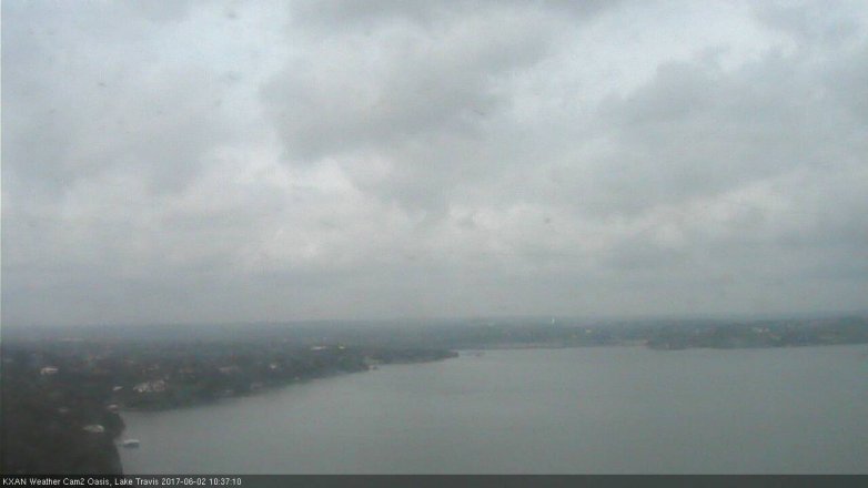 Lake Travis webcam, June 2, 2017 10:10 AM CT