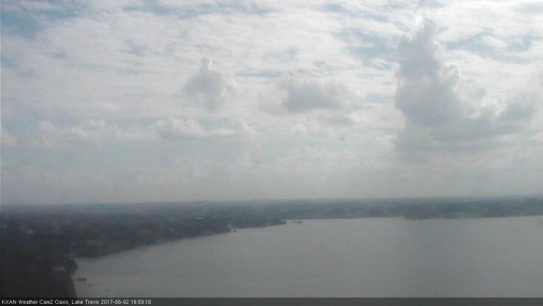 Lake Travis webcam, June 2, 2017 4:05 PM CT