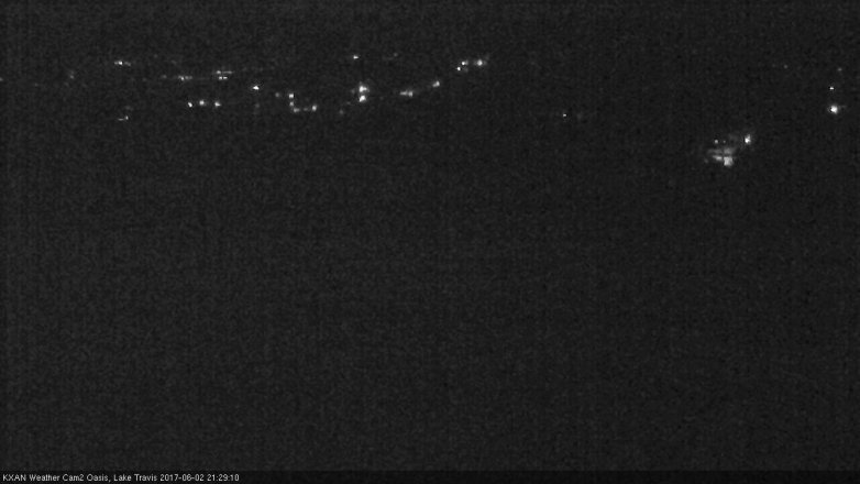 Lake Travis webcam, June 2, 2017 8:50 PM CT