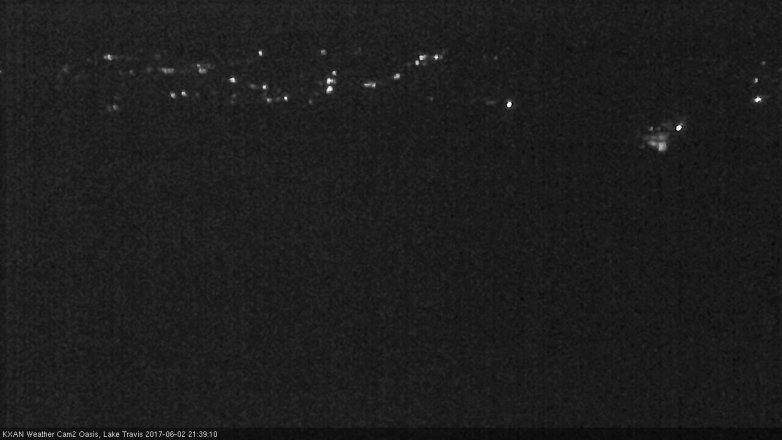 Lake Travis webcam, June 2, 2017 8:55 PM CT