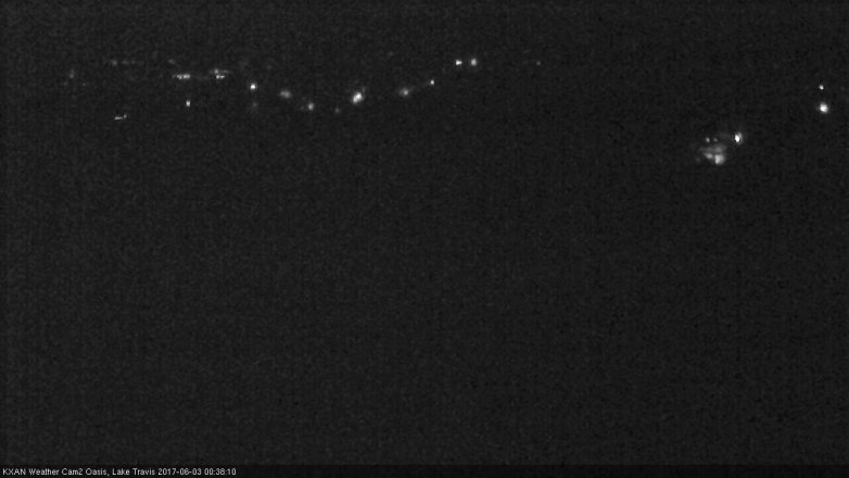 Lake Travis webcam, June 2, 2017 11:50 PM CT