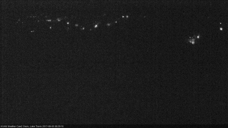 Lake Travis webcam, June 2, 2017 11:55 PM CT