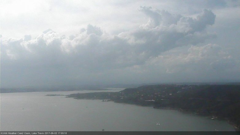 Lake Travis webcam, June 3, 2017 4:15 PM CT