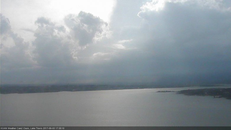 Lake Travis webcam, June 3, 2017 4:45 PM CT