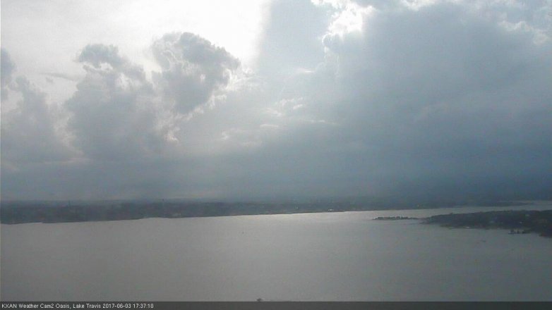 Lake Travis webcam, June 3, 2017 5:05 PM CT