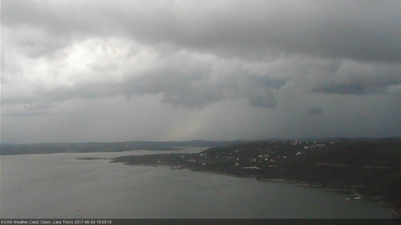 Lake Travis webcam, June 3, 2017 5:25 PM CT