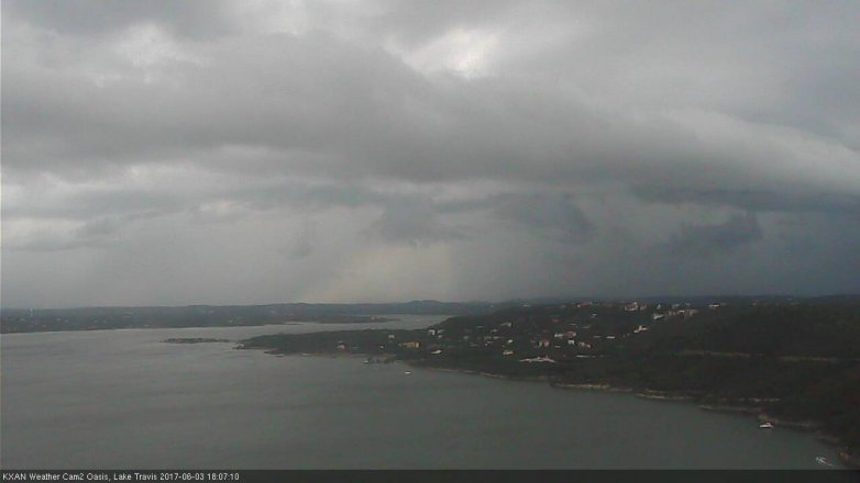 Lake Travis webcam, June 3, 2017 5:40 PM CT