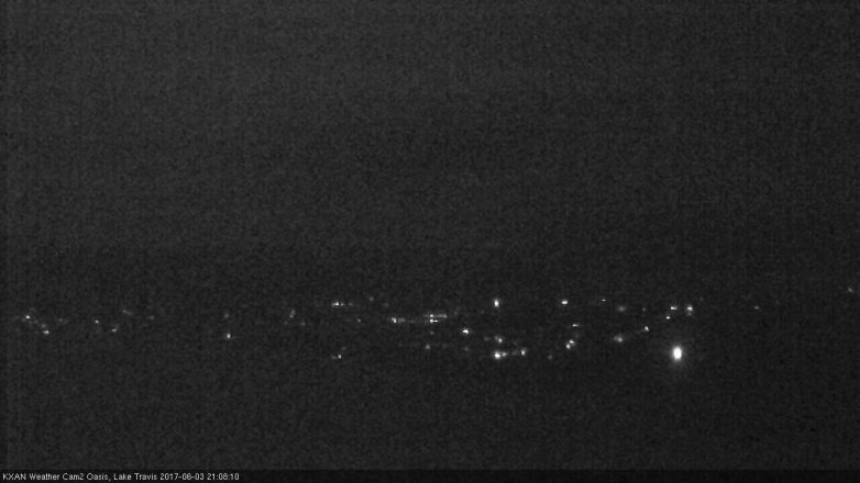Lake Travis webcam, June 3, 2017 8:35 PM CT