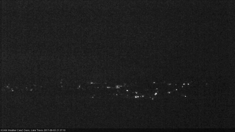 Lake Travis webcam, June 3, 2017 8:55 PM CT