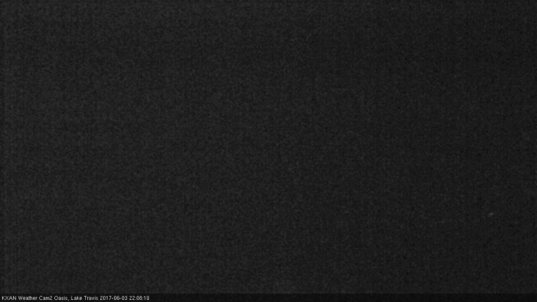 Lake Travis webcam, June 3, 2017 9:35 PM CT