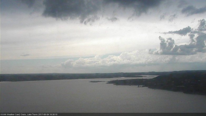 Lake Travis webcam, June 4, 2017 4:05 PM CT
