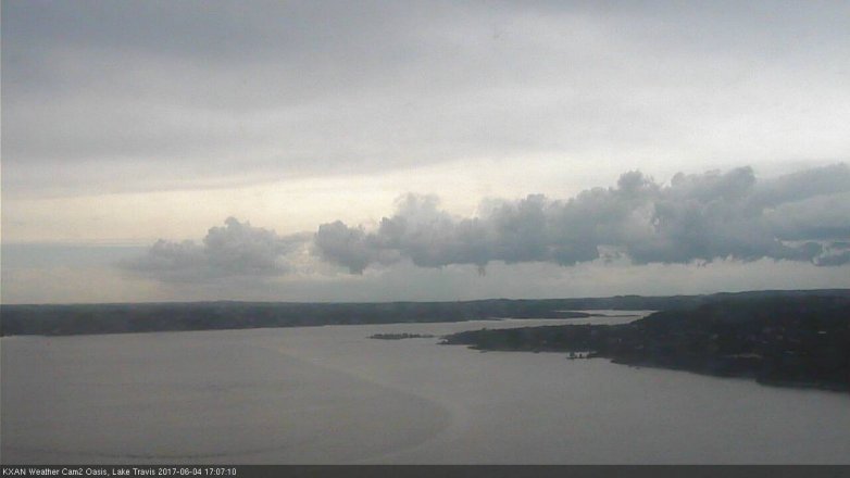 Lake Travis webcam, June 4, 2017 4:20 PM CT