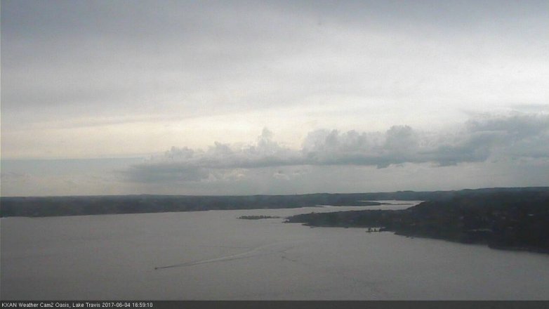 Lake Travis webcam, June 4, 2017 4:25 PM CT