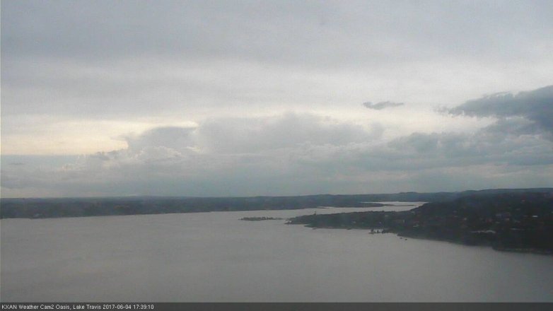 Lake Travis webcam, June 4, 2017 4:45 PM CT