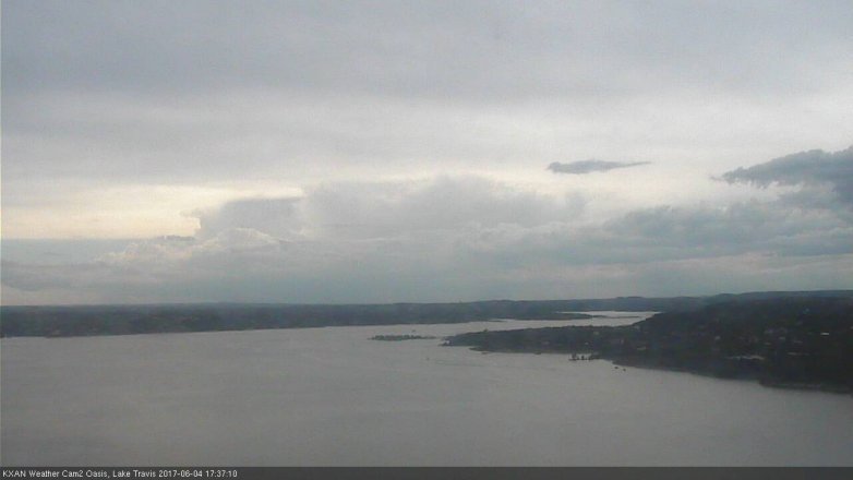 Lake Travis webcam, June 4, 2017 5:00 PM CT
