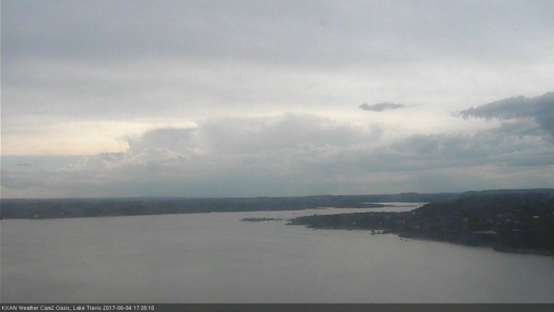 Lake Travis webcam, June 4, 2017 5:10 PM CT