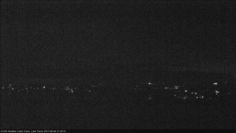 Lake Travis webcam, June 4, 2017 9:10 PM CT